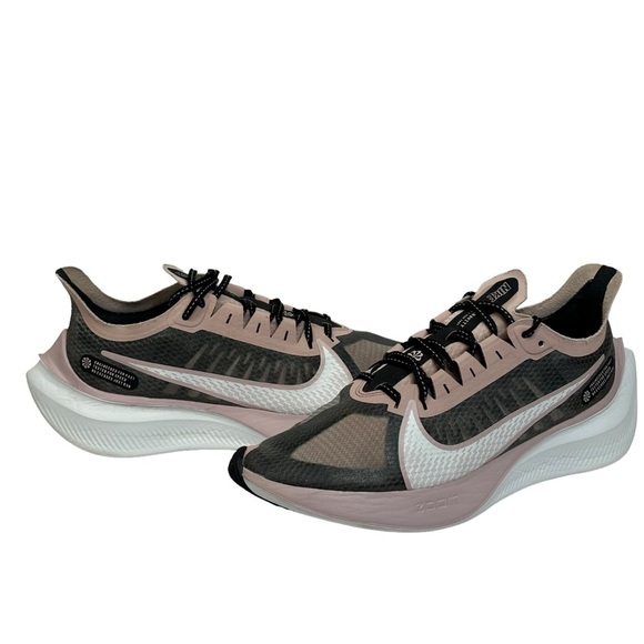 Women's Nike Zoom Gravity Running Sneakers Shoes Black & Dusty Mauve Size 9 - Picture 3 of 10